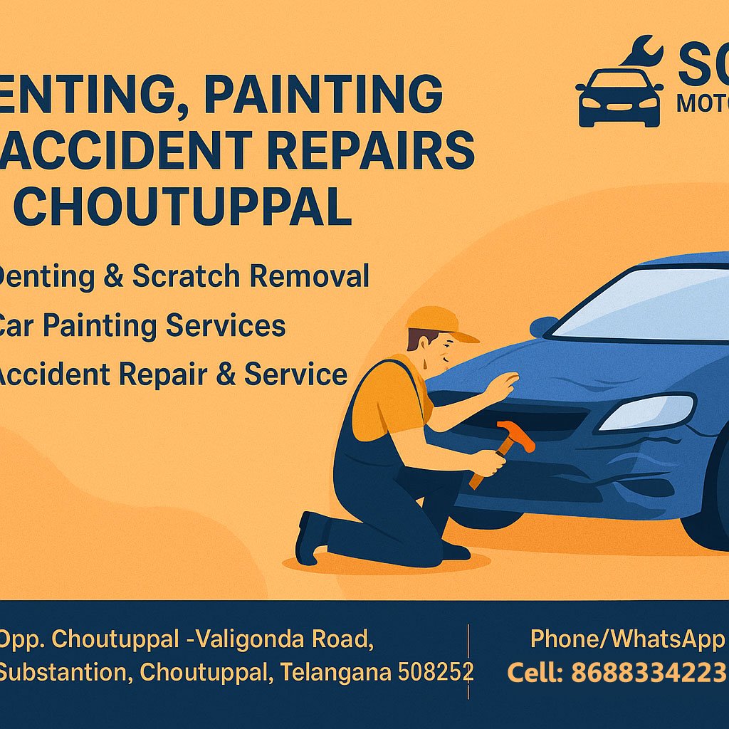 Denting, Painting & Accident Repairs